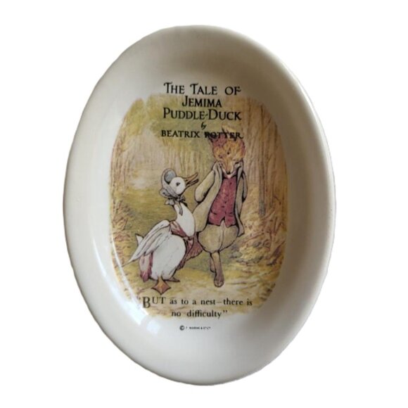 Beatrix Potter Soap Dish & Soap - The Tale of Jemima Puddle-Duck - Picture 4 of 9